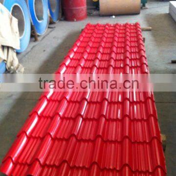 2016 Hot Sell Colored Glazed Roofing Tile For Roofing and Walling