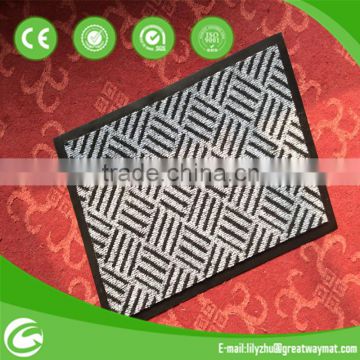 Good quality polyester out door step mats