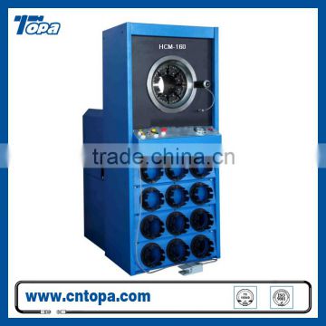 China machinery Topa HCM-160 hydraulic hose fitting machine