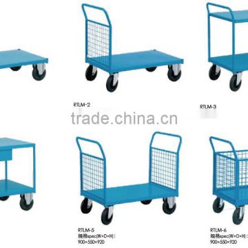 China factory iso metal trolley with mesh, mesh trolley , mobile mesh box
