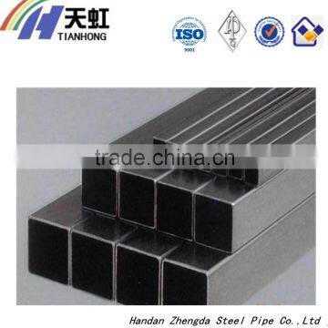 ASTM A500 Q195 Q215 Q235 black rectangular steel tube