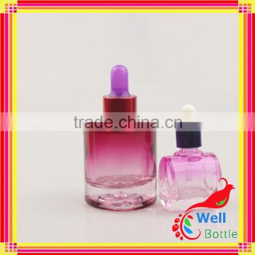 dark violet glass cosmetic bottle and jar lotion bottle cosmetic bottle J5-047R