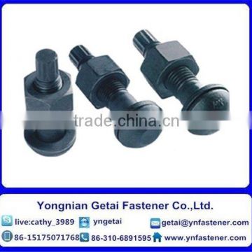 Sets of torshear type high strength bolt hexagon nuts and plain washer for steel structures