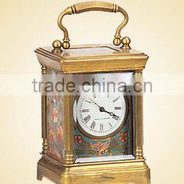 brass antique European royal craft decorative clock