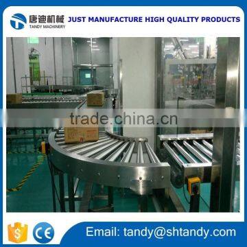 Shanghai manufactory supreme quality metal flexible roller conveyor