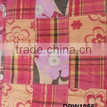 Polished Madras Cotton Patchwork handmade pure fabric