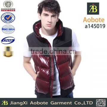 2015 Hot Sell New Fashion Men's Down Vest