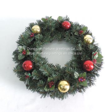 Artificial christmas wreath
