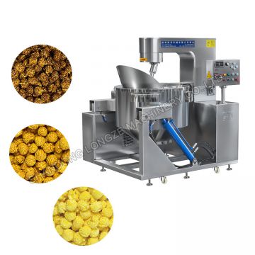 High Productivity Industrial Electromagnetic Popcorn Popper Machine