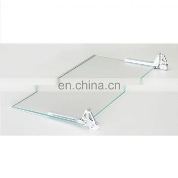 Hot sell 4mm 5mm clear tempered glass shelves for refrigerator