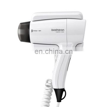 1200W Two Speed Wall Mounted Hair Dyer Hotel