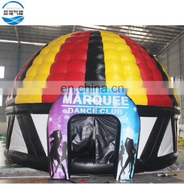 Music club inflatable Kids Musical Dome bouncer/ inflatable disco air jumping castle for party