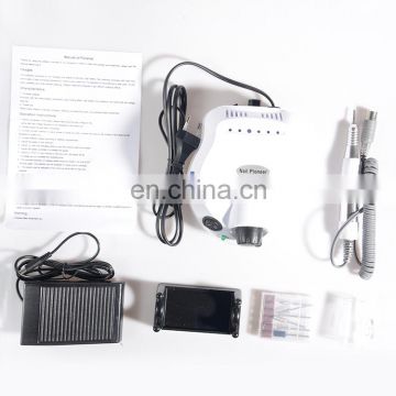 25000rpm strong 204/102L high speed handpiece electric nail file micro motor nail drill