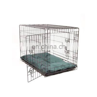 High Quality Indoor Outdoor custom fashion luxury popular single door large stainless steel dog pet cage