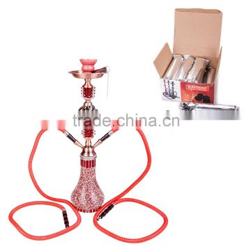 JYH04 red colored smoke hookah wholesale china