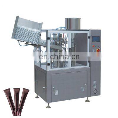 Chinese good price Full-auto Soft tube Plastic Bottle Filling Sealing Machine for cream