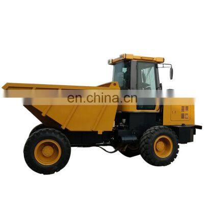 4wd Construction stone sand transporter dumper 7 ton site dumper truck FCY70