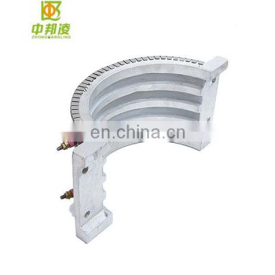 220V D125*100 Casting aluminum band heater for pp plate extruder