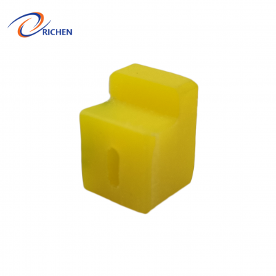 CNC Machining Milling Turning Manufacturing Mechanical OEM Custom Yellow Color Industrial Automation Engineering Plastics