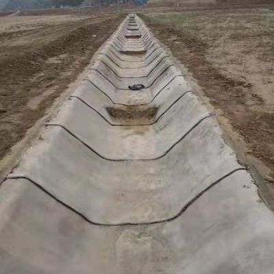 Cement Canvas Concrete Fabric High Concrete Blanket for Ditch Lining Slope Protection Pond Water Conservancy Flexible Concrete Rolls Bulks 6mm 10mm Thickness