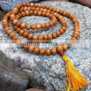 wood prayer beads