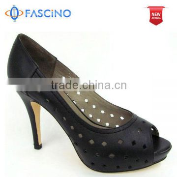 Women leather dress shoes