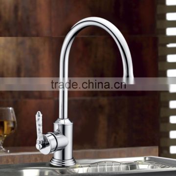 Polished Surface Treatment Flexible Kitchen Sink Water Tap KNF004