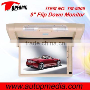 TM-9006 9inch flipdown monitor with Sharp, LG panel