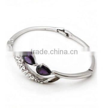Hot Sale New Fashion Silver Plated Fancy Zircon Bracelet