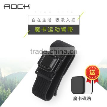 Original ROCK MOC Kits Series Armband For Mobile Phone Sport Arm band For Phone With Magnet MT-5365