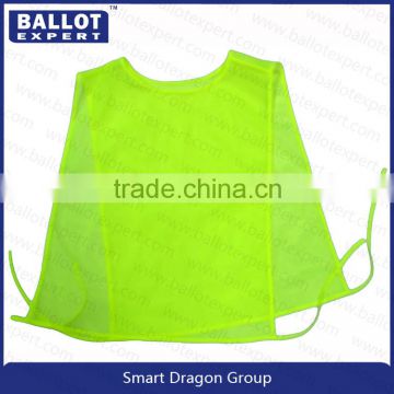China Mesh polyester fluorescent fabrics safety vests reflective