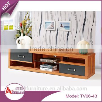 Foshan living room furniture drawer tv cabinet table cheap modern mdf wooden tv stand