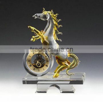 Beautiful crystal horse trophy