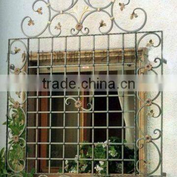 2013 Top-selling new modern steel window grill design