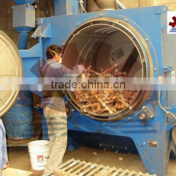 Q31 Rolling drum sand shot blasting machine for small workpiece CE, ISO9001 Certified energy saving