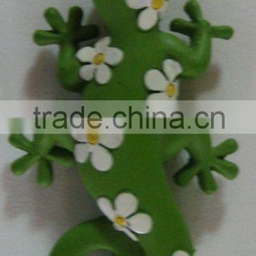 Polyresin Lizard Fridge Magnet Decoration Craft
