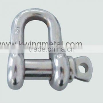 Stainless Steel Dee Shackle With Oversize Pin