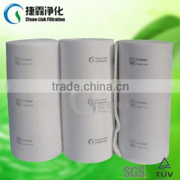 C-600g Surface glue synthetic fiber spray booth ceiling filters