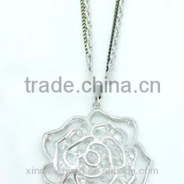 flower pendants necklace