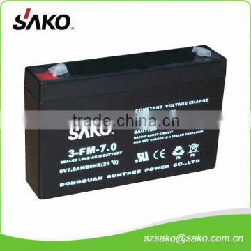 6V12AH Sealed Lead-acid Battery with 12 Months Quality Warranty And Low Price