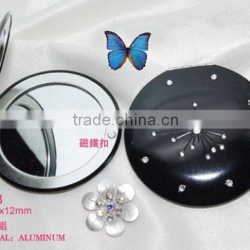 aluminum cosmetic mirror