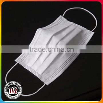 Disposable surgical nonwoven face mask with 3ply