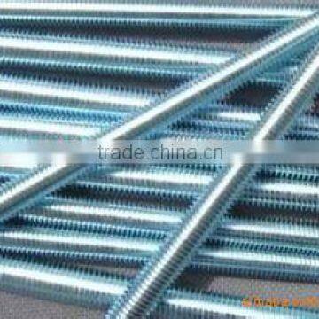 high strength zinc plating thread rod china