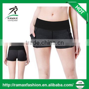 Ramax Custom Women Hot Yoga Workout Shorts With Side Pocket