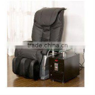coin box with coin acceptor for massage chair