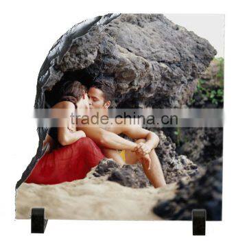 sublimation rock slate photo(20*20)