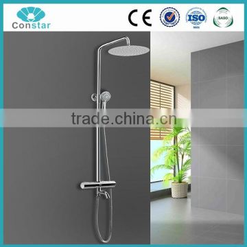 CONSTAR Stainless steel shower panel with thermostatic faucet