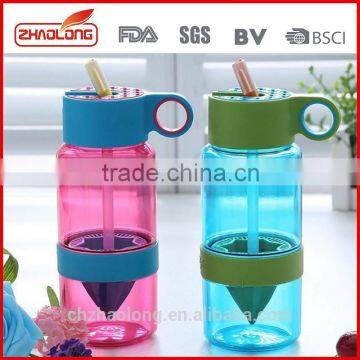 bpa free Water Bottle Fruit Infuser for school kids,tritan material Infusion Water Bottle