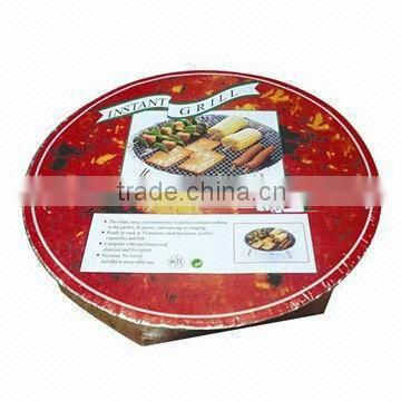 Disposable Instant BBQ Grill with Aluminum Foil and Steel Wire