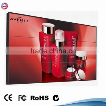 HD 46 inch Ultra narrow bezel commercial building advertising video wall,advertising screen